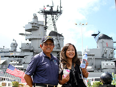 映画バトルシップの撮影場所 戦艦ミズーリ 戦艦ミズーリ記念館 アロハストリート ハワイ