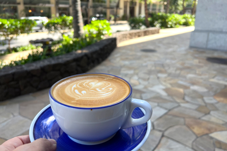 こだわり満載のカフェでハワイの厳選コーヒーを嗜む幸せ