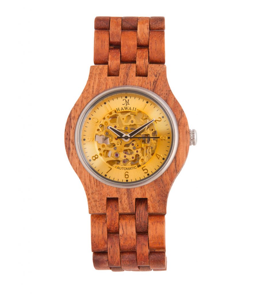 HAWAII 木製 腕時計 Martin & MacArthur KOA ハワイ HAWAII 木製 腕時計 Martin & MacArthur KOA ハワイ レディース