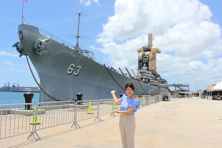 ハワイ「戦艦ミズーリ記念館」/ まるで探検家気分！一日10人限定の戦艦ツアーへ