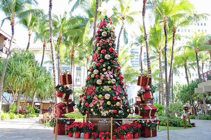 まとめ ハワイのクリスマスツリー イルミネーション2017 アロハストリート ハワイ