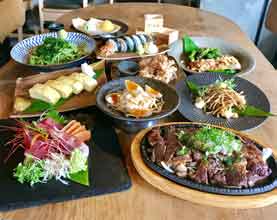 ハワイ・ワイキキにある地産地消がテーマの和食レストラン「地喰 ハワイ・ワイキキにある地産地消がテーマの和食レストラン「地喰