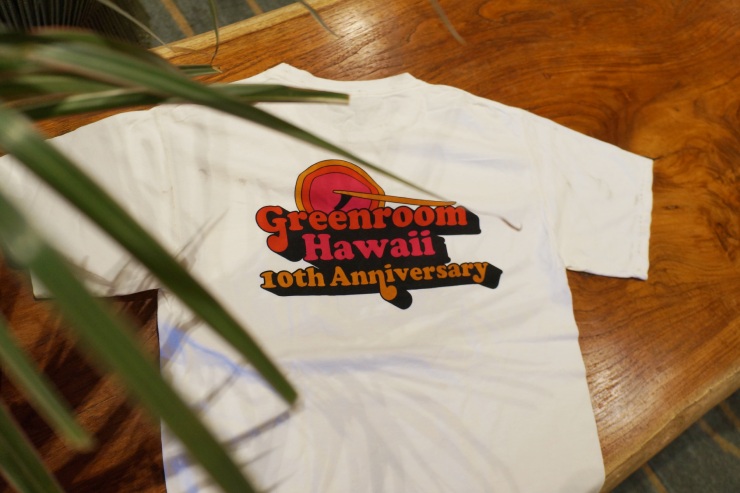 ハワイのグリーンルーム Tシャツ