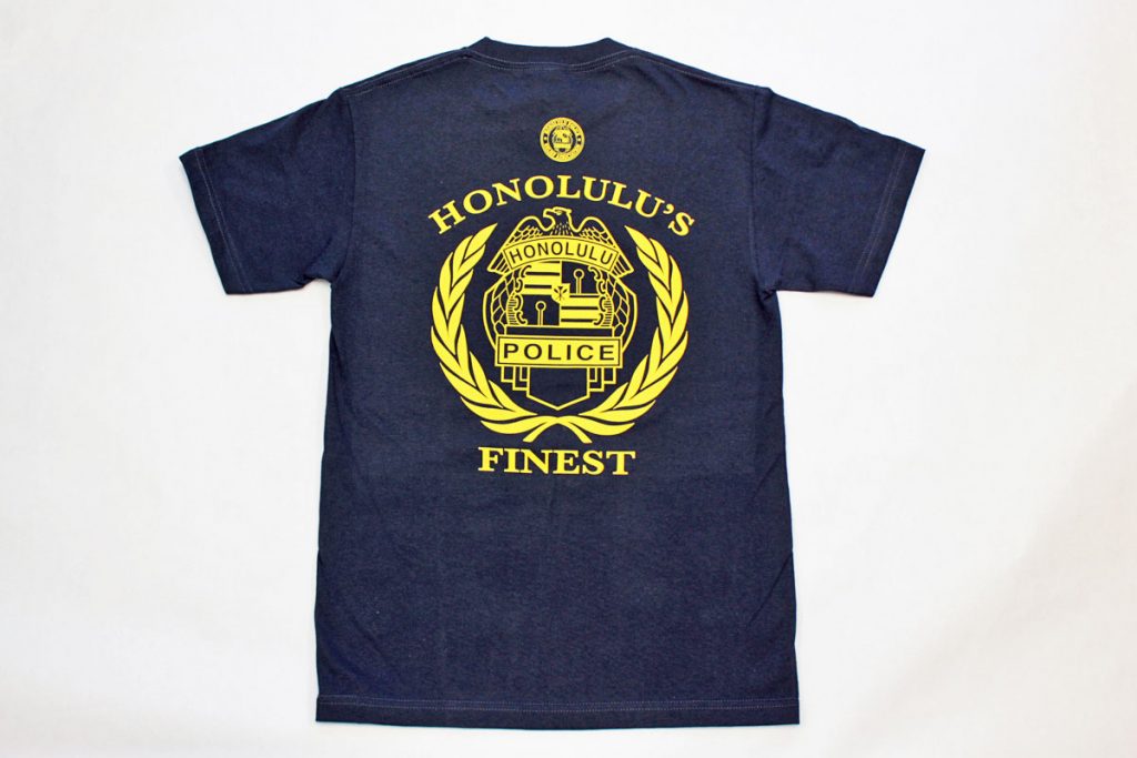 5月末まで！ホノルル警察のTシャツを日本向けに販売