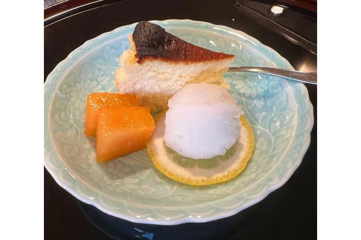 焼きチーズケーキ
メイヤーレモンシャーベット静岡県産メロン