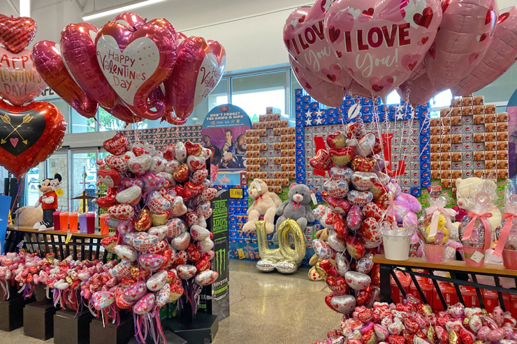 ハワイのスーパーで見つけたバレンタイン2023