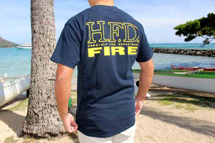 《日本未発売》ホノルル消防署（H.F.D）Tシャツ販売開始