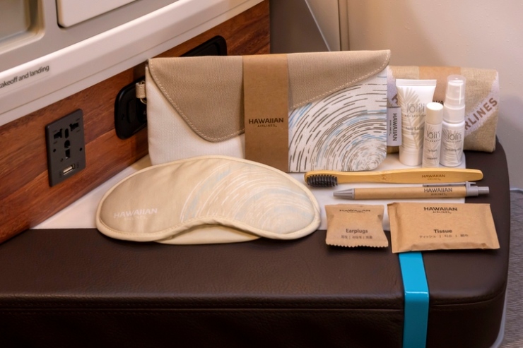 ハワイアン航空の新アメニティキット＆寝具をチェック | アロハ