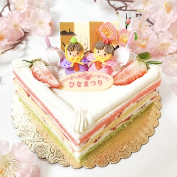 🎎🌸 ひなまつり限定スペシャルケーキ登場！ 🌸🎎