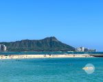 雲ひとつないハワイの空が綺麗すぎる…！