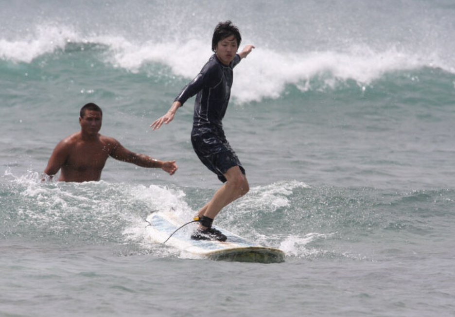 グループサーフレッスン in ワイキキ🏄