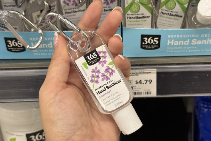 ハワイのホールフーズで買える365のラベンダー消毒ジェル