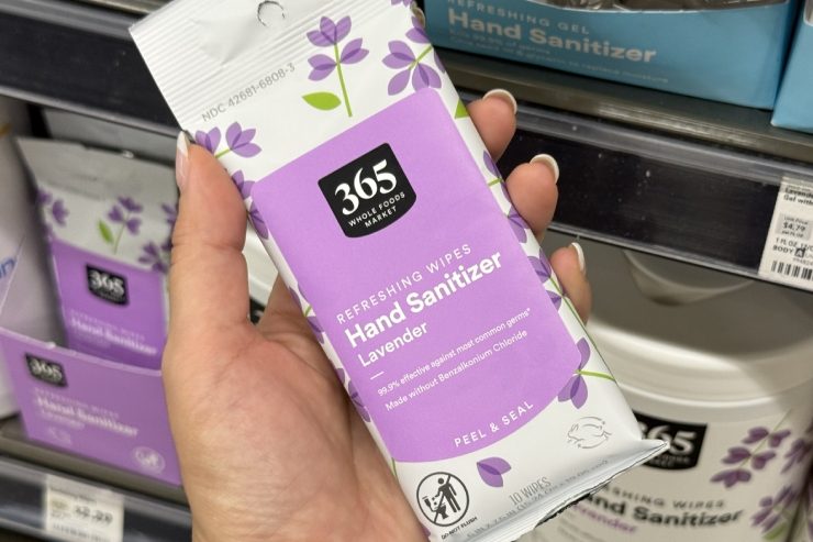 ハワイのホールフーズで買える365の消毒ウェットティッシュ