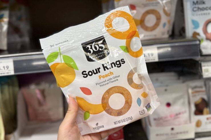 ハワイのホールフーズで買える365のピーチのグミ