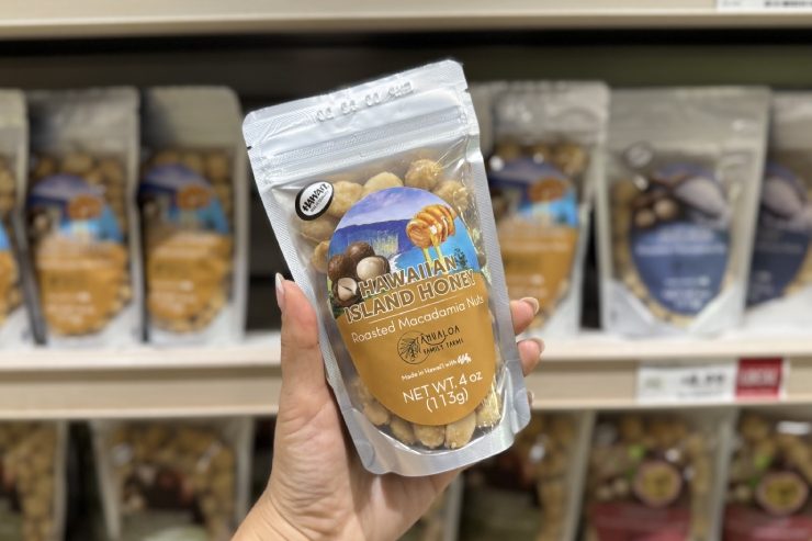 ハワイのホールフーズで買えるハワイアンアイランドハニーのマカデミアナッツ