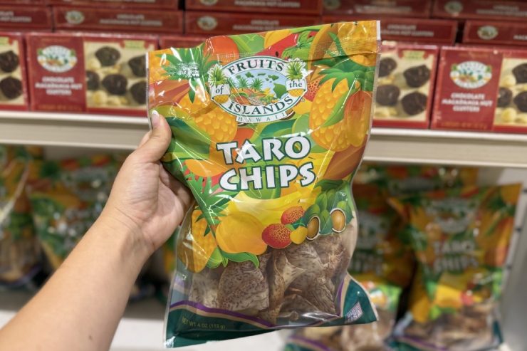 ハワイのホールフーズで買えるタロチップス