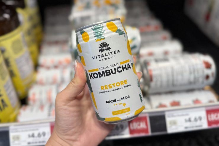ハワイのホールフーズで買えるリストアのコンブチャ