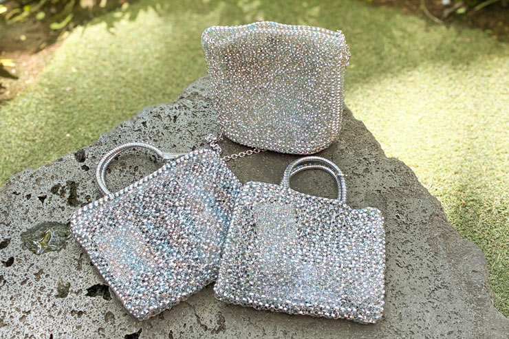 スタンダード・ミニアトゥーラ（写真右$227）、スタンダードZ（写真左$318）、セッキオ（写真上$325）マルチカラー