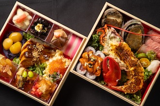 新鮮ハワイ食材使用!地喰の華やかおせち登場🦐