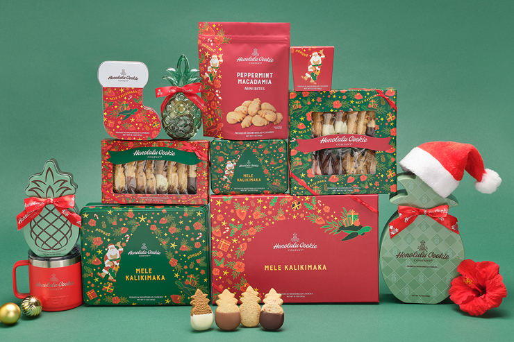 ホノルル・クッキーの2025年ホリデーコレクション登場