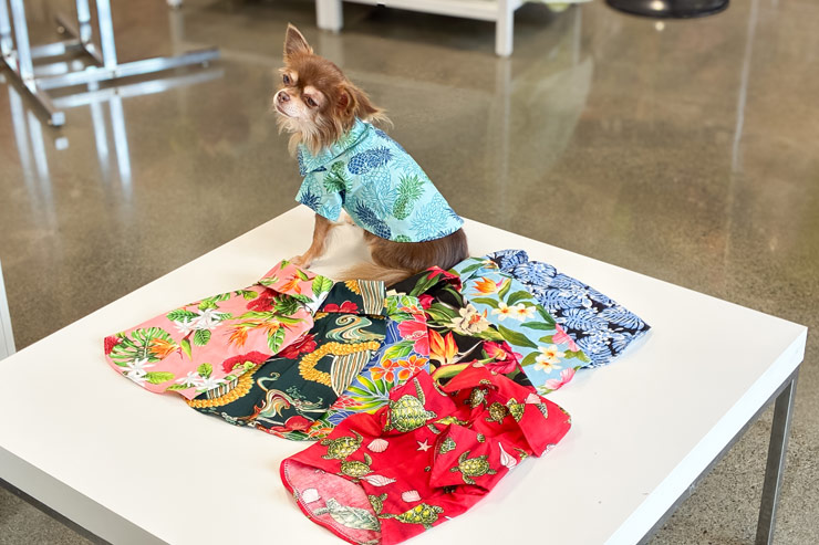 メイド・イン・ハワイのアロハシャツ（XS〜L＄45、XL$50）