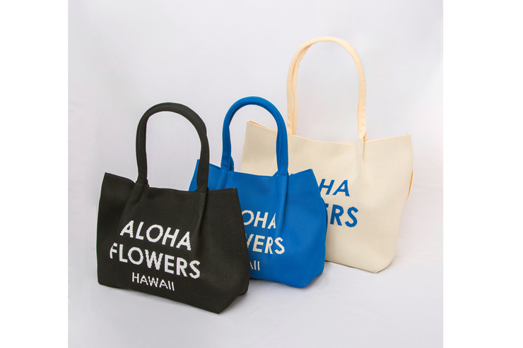 ニットバッグ（小$50、大$60）