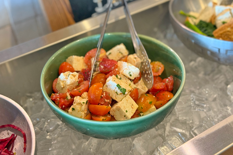 トマト＆豆腐カプレーゼ