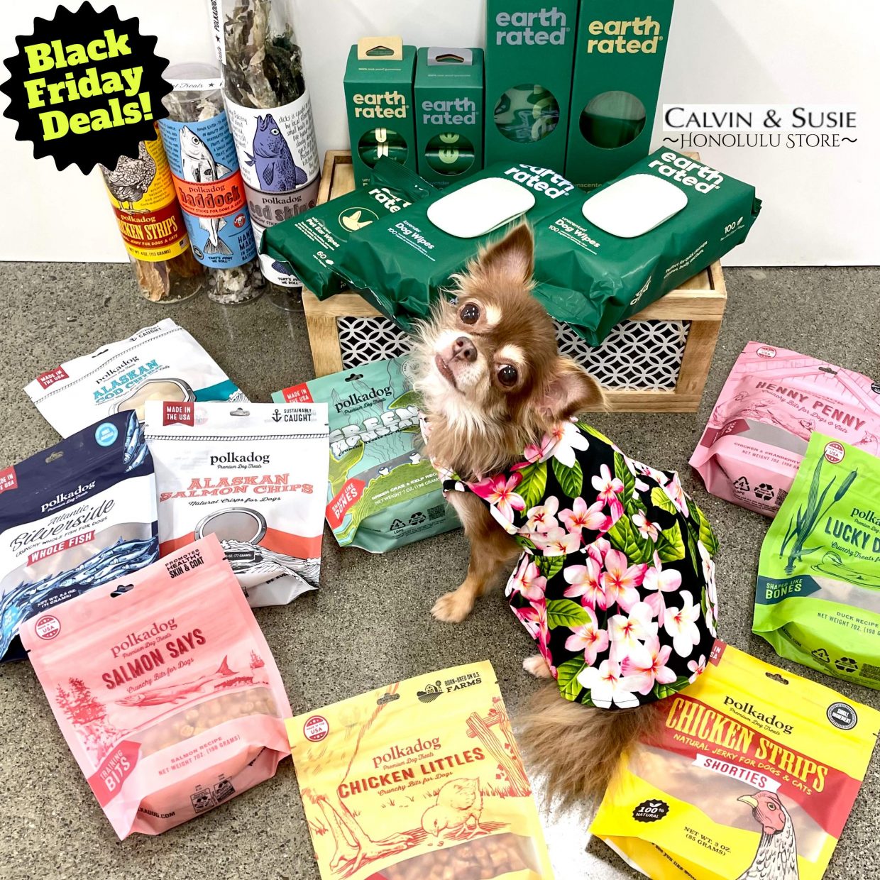 【カルビン＆スージー】ペットへ🎁ブラックフライデーでお得に