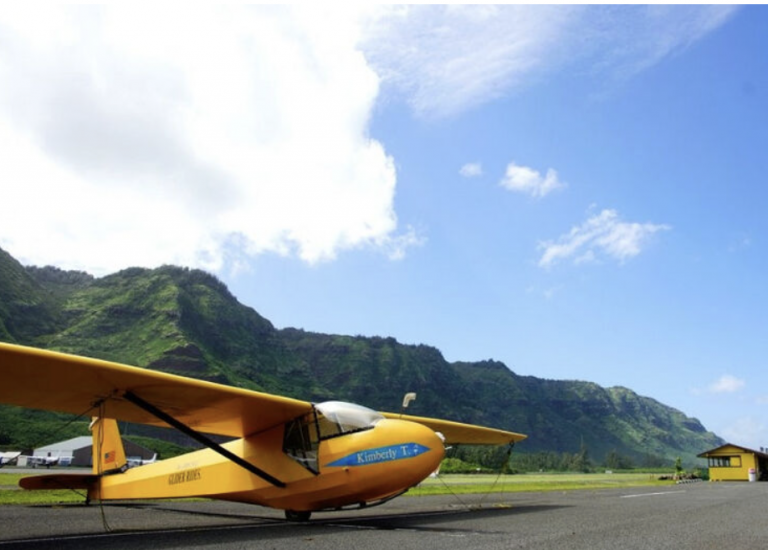 ホノルルソアリング　2人乗り グライダーライド