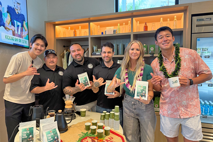 ホノルルコーヒー×松澤寛政選手の限定コラボ商品が登場