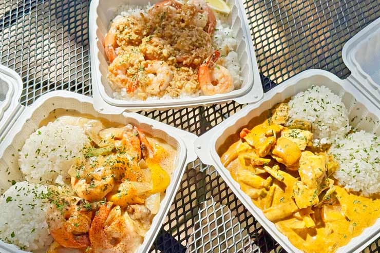 増量オプションでお得に！ハワイの人気シュリンプグルメ