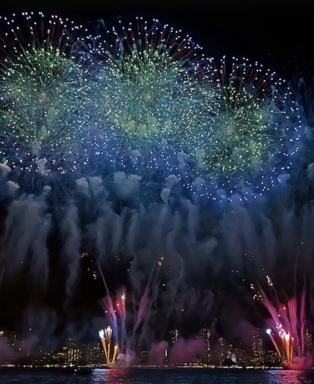 あの有名な長岡花火をハワイでも！