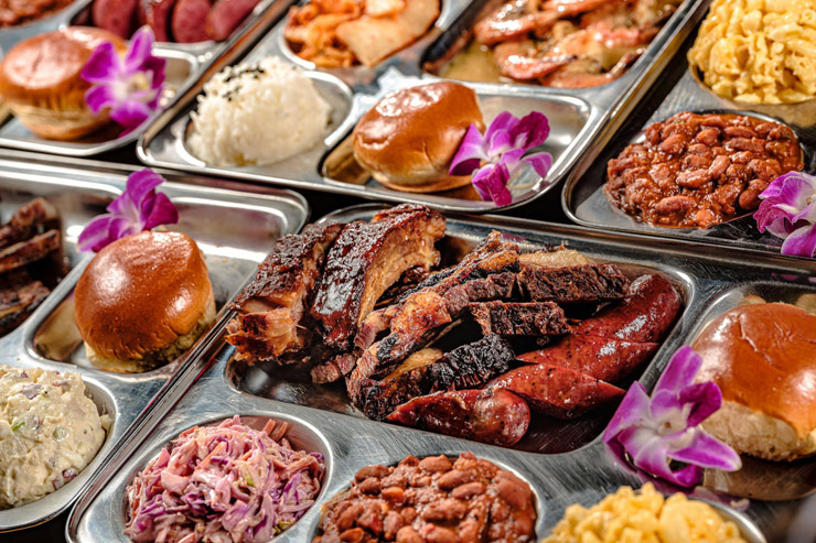 チーフーBBQのチーフープレート