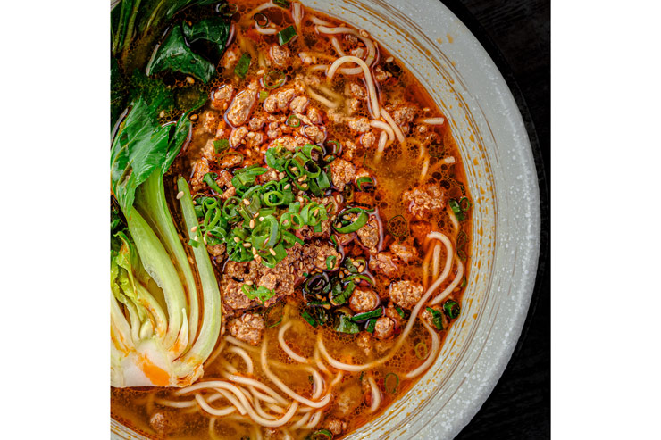 ハシ＆スプーンの担々麺