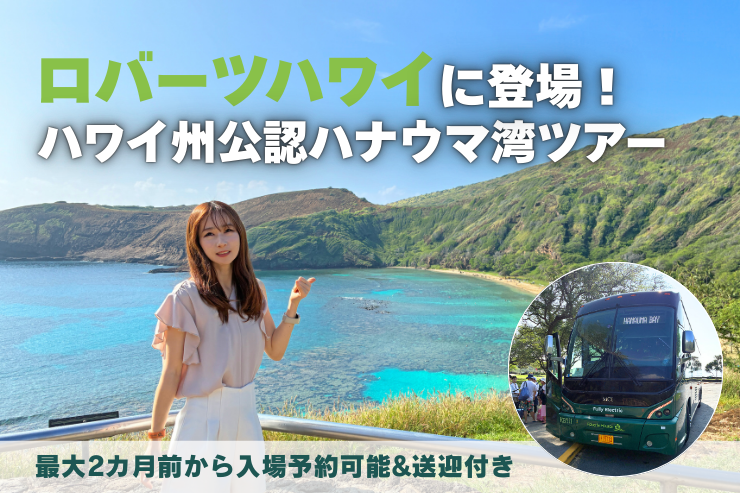 ロバーツハワイ ハナウマ湾ツアー