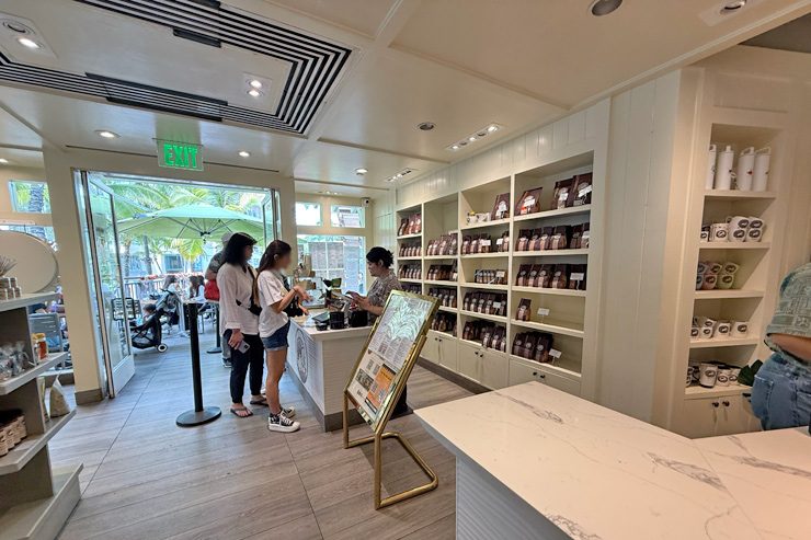 アイランドヴィンテージコーヒーの内観