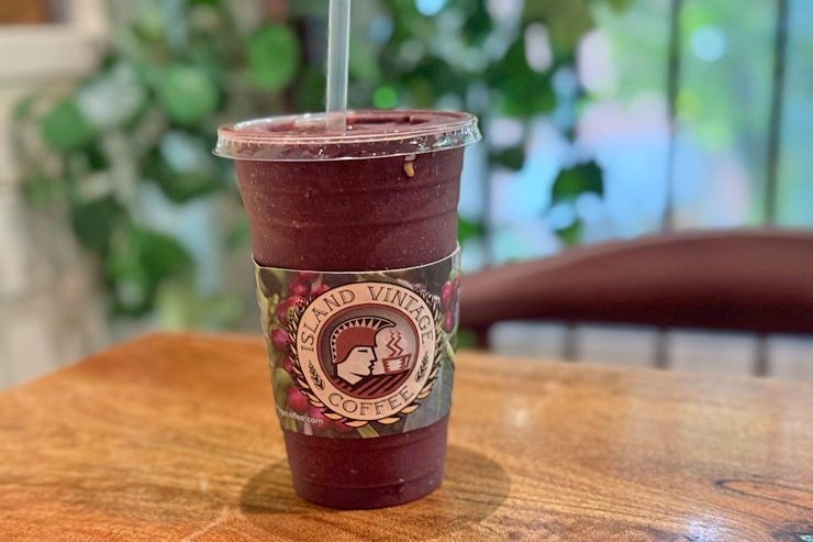 アイランドヴィンテージコーヒーのスムージー