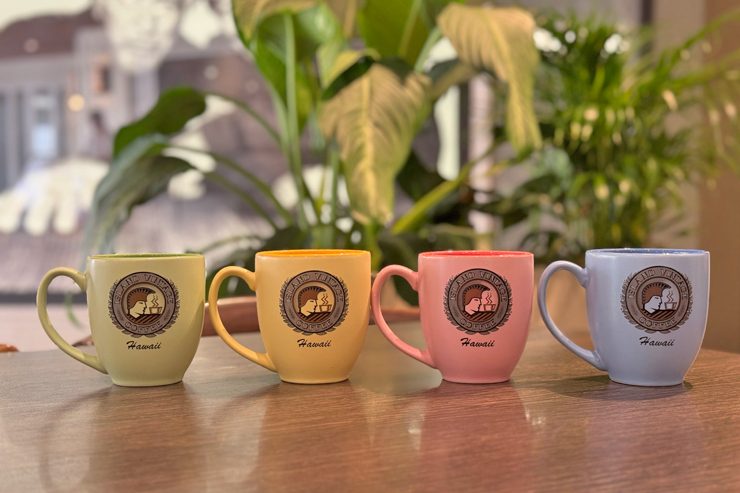 アイランドヴィンテージコーヒーのマグ