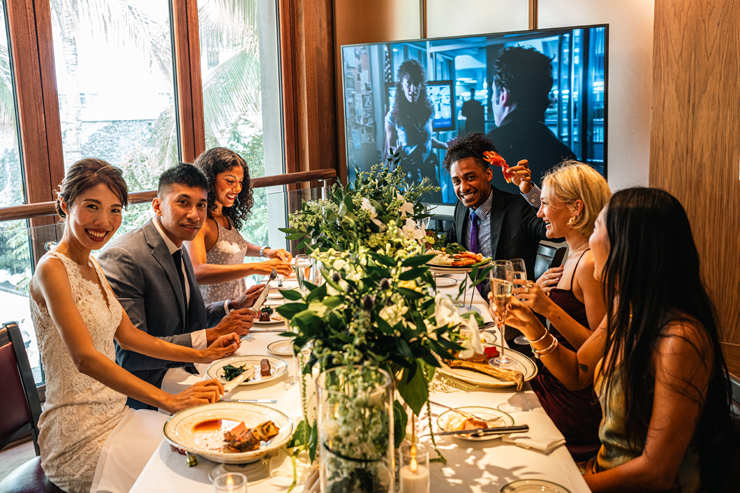 ワイキキのウルフギャングで叶える特別なウエディング