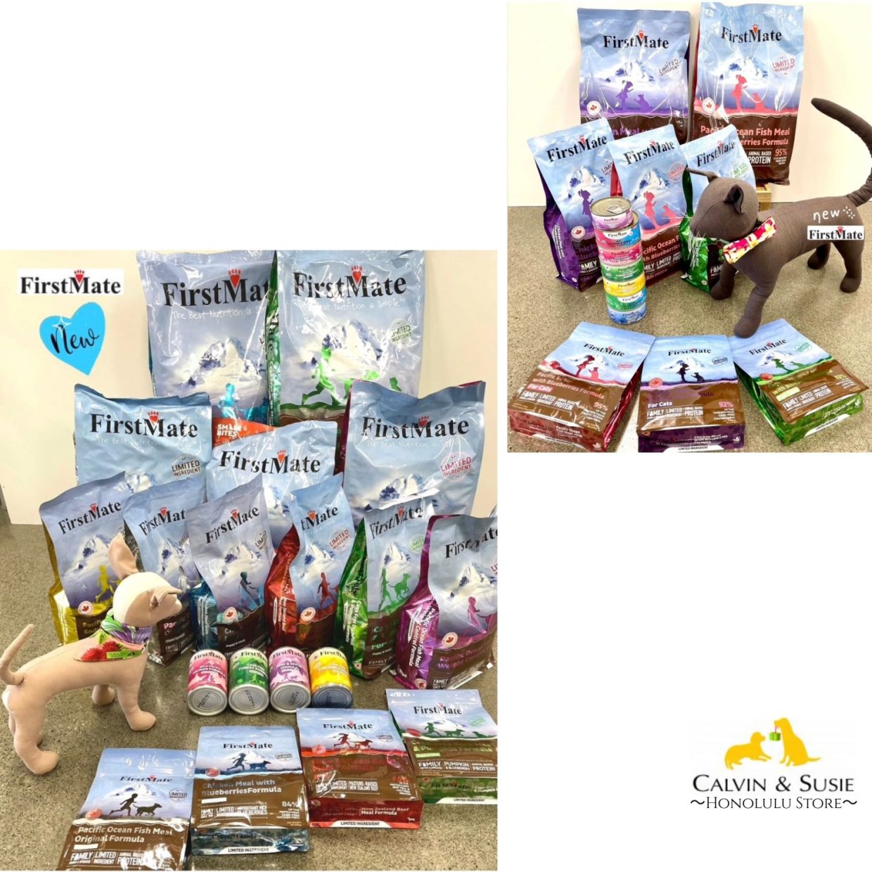 【カルビン＆スージー】 ハワイで買うヘルシーペットフードFM