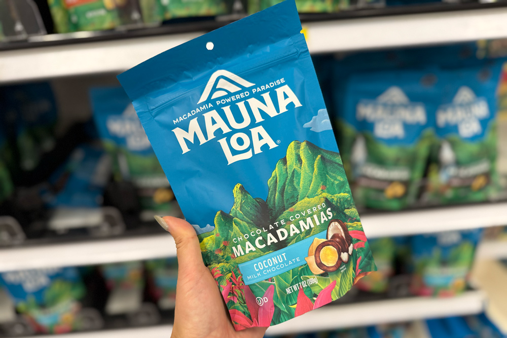 マウナロアのマカダミアナッツチョコレート $12.99
