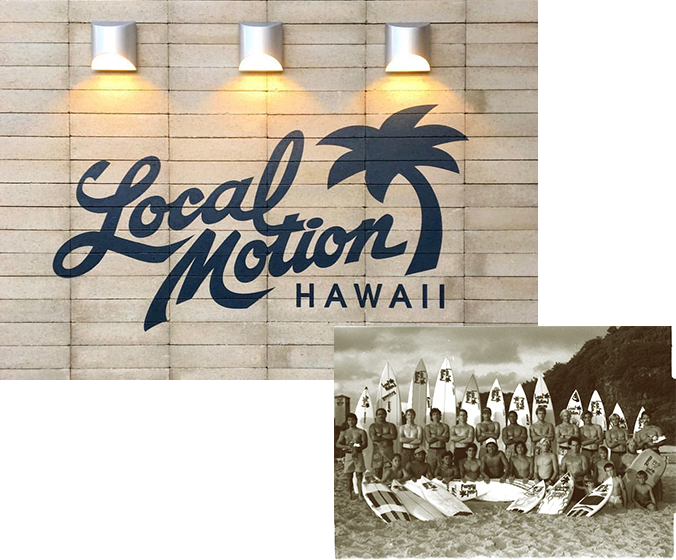 Local Motion ロゴサイン