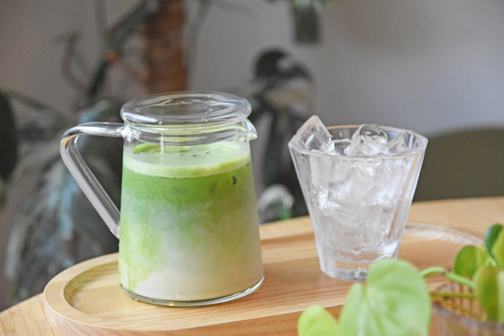 ハワイ ネココネコカフェ 抹茶ラテ