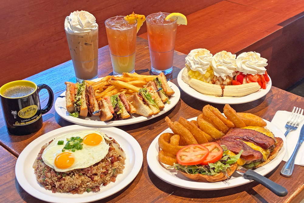 エッグスンのコオリナ店へ！限定メニューをチェック