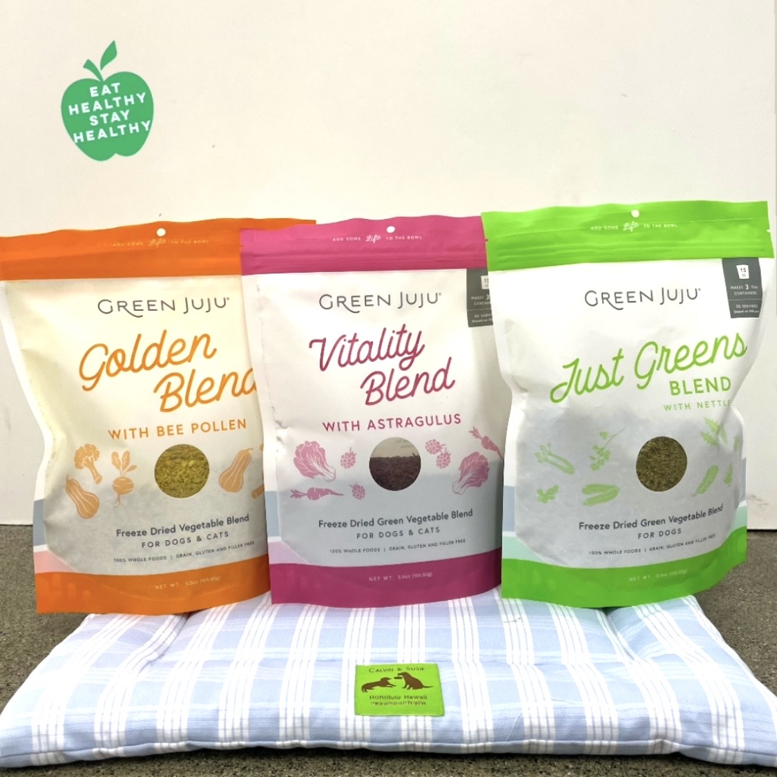 【カルビン＆スージー】ハワイで買うペット用野菜トッピング🌿