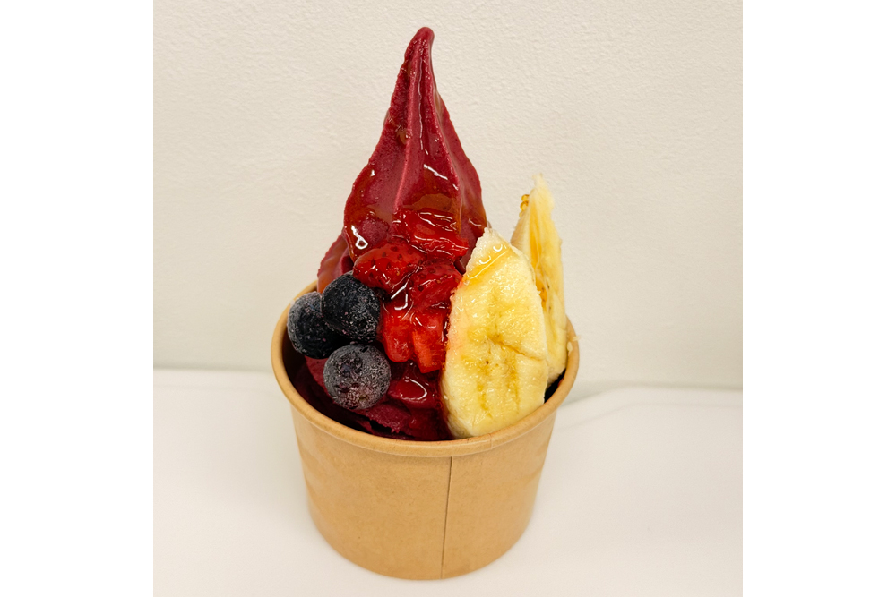 アサイーソフトクリーム