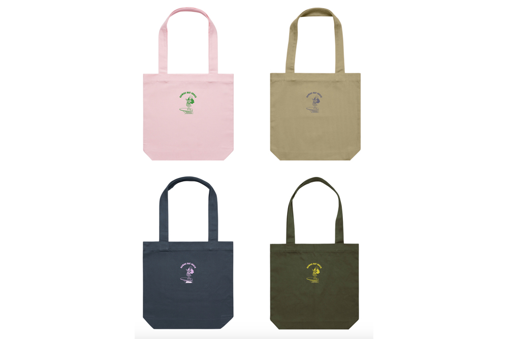 HAWAII HAT SHACK LOGO CARRIE TOTE