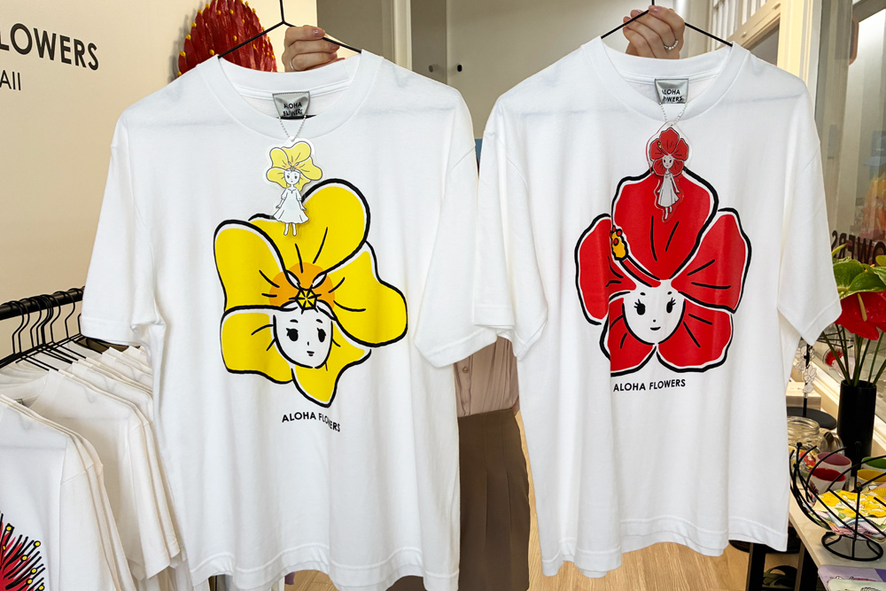 ハワイ アロハフラワーズ Tシャツ