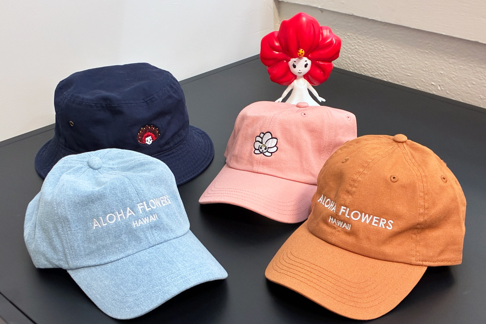 ハワイ アロハフラワーズ キャップ