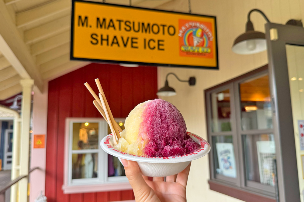 マツモトシェイブアイスの新フレーバー「巨峰」が絶品